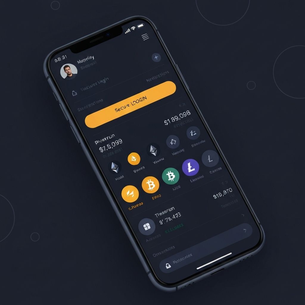 CryptoVault Mobile Wallet